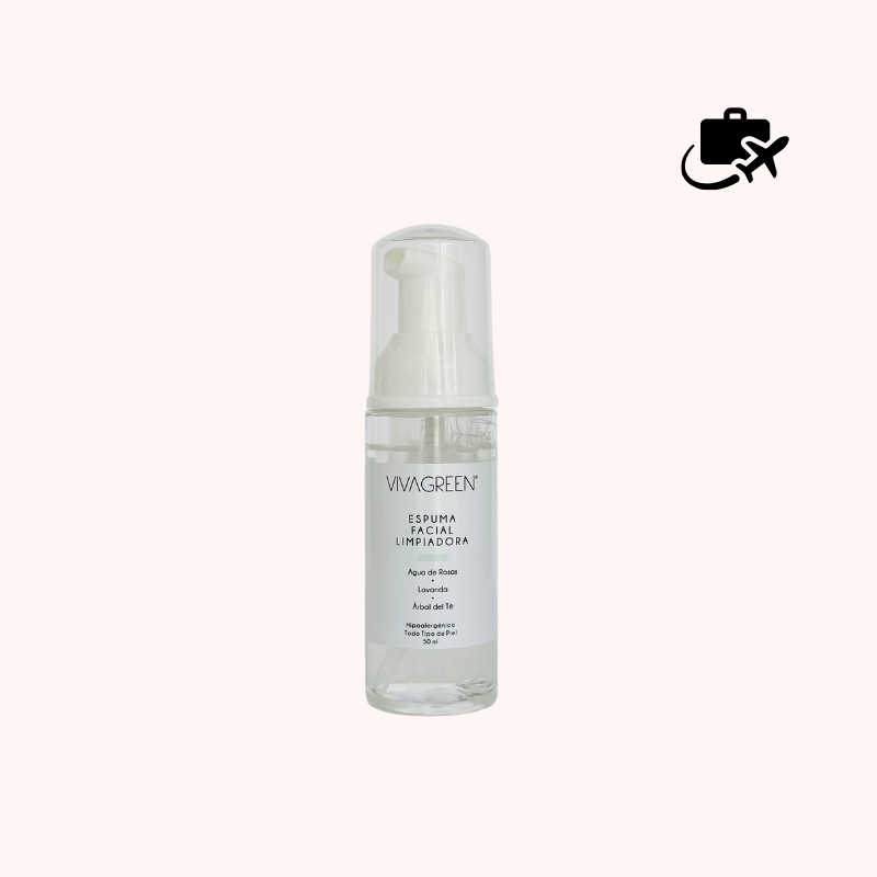 Espuma Facial Limpiadora