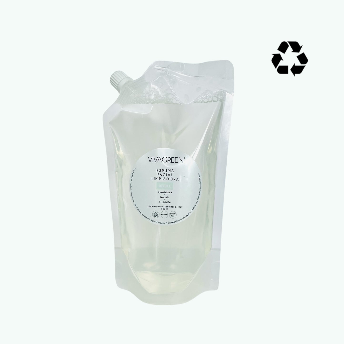 Espuma Facial Limpiadora