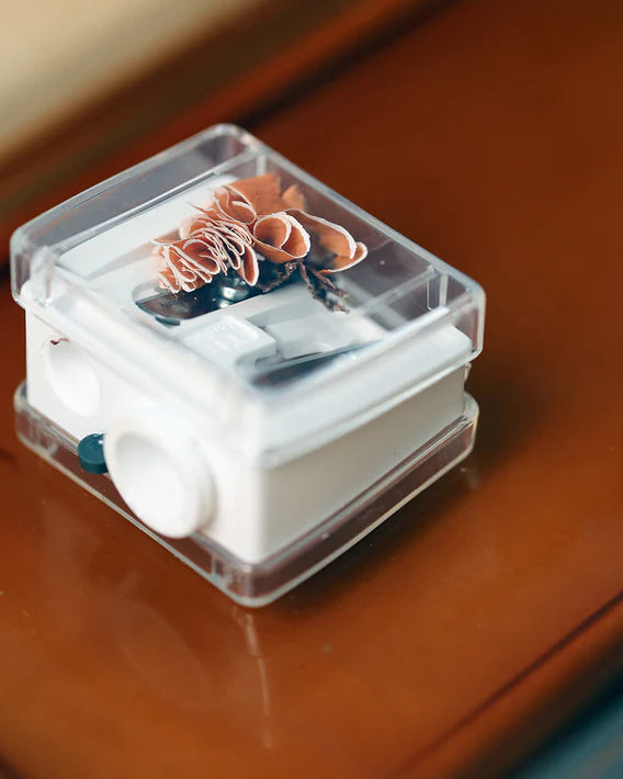 Sacapuntas Doble con Tapa