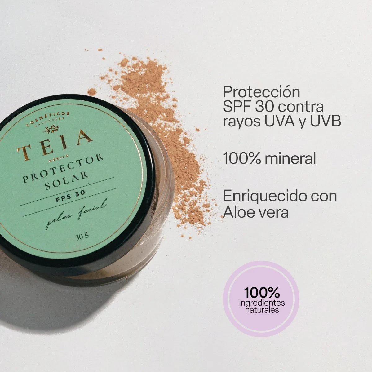 Bloqueador Facial en Polvo SPF 30