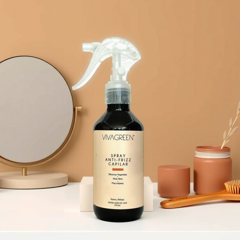 ✨ Spray Antifrizz: Hidratación y Control Natural para un Cabello Sano