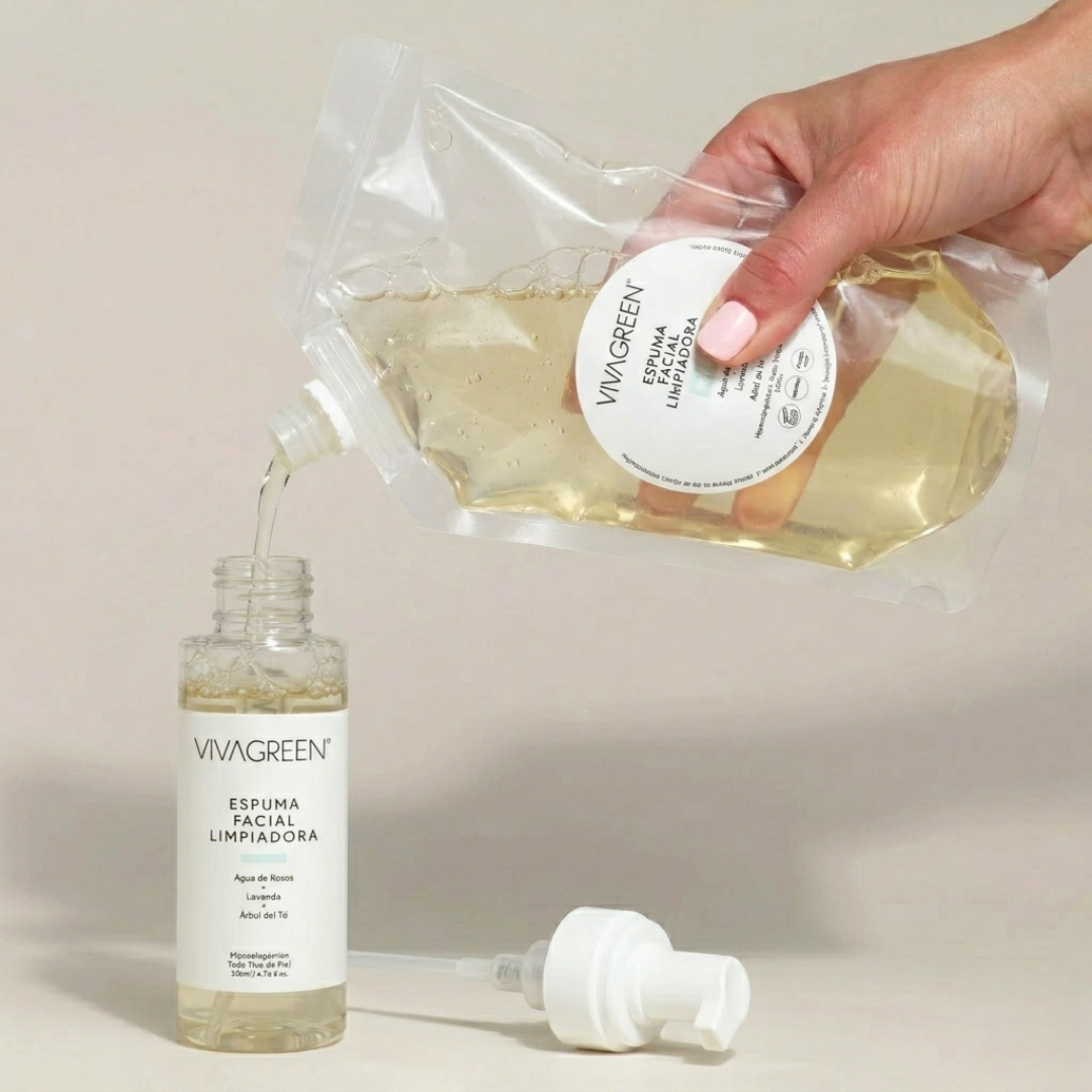 Espuma Facial Limpiadora