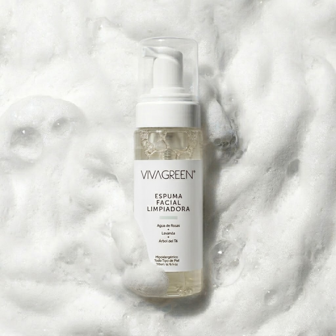 Espuma Facial Limpiadora