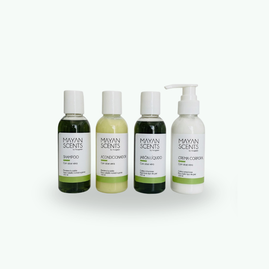 Kit de viaje Mayan Scents - Aloe Vera