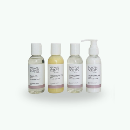 Kit de viaje Mayan Scents - Lavanda