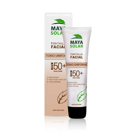 Pantalla Facial FPS 50+ Tono Uniforme